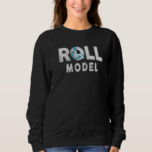 Rolmodel Invaliditeitsbewustzijn Pwd Rolstoel Mod Trui