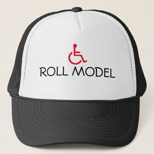 Rolmodel rolstoel Handige trucker Trucker Pet (Voorkant)