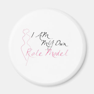 Rolmodel wit magneet