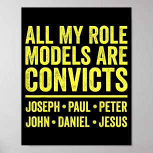 Rolmodellen zijn veroordeelden joseph paul peter j poster