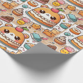 rolo de papel de presente com estampa infantil cadeaupapier (Hoek)