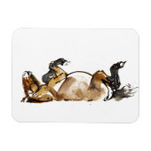 Rolpaard Magneet (Horizontaal)