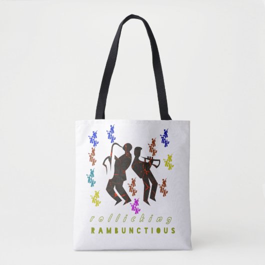 rolpartij tote bag (Voorkant)
