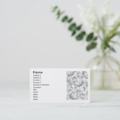 ROLPATROON CALLERCARD VISITEKAARTJE (Staand voorkant)