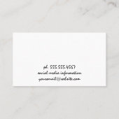 rolpen | Frosting op Wafer Visitekaartje (Achterkant)