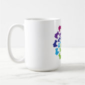 rolregenboogcirkel koffiemok (Links)
