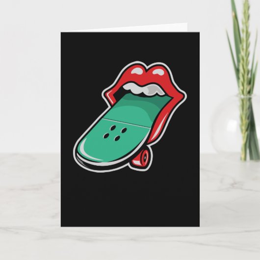 Rolschaatbord Kaart (Voorkant)