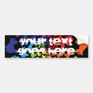 rolschaats bumpersticker