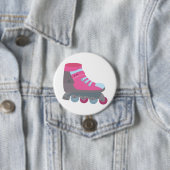Rolschaats Ronde Button 7,6 Cm (In situ)