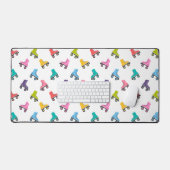 Rolschaatsen Design Desk Mat (Keyboard & Muis)
