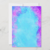 Rolschaatsen dessert donuts Verjaardag KLEURRIJK Kaart (Achterkant)