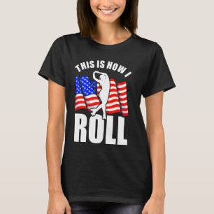 Rolschaatsen Dit is hoe ik rollerblades rol T-shirt