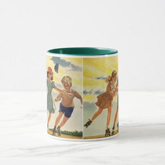 Rolschaatsen Fun Kinderen Jongens en Meisjes Mok (Midden)