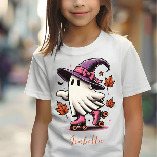 Rolschaatsen Halloween Schattige Ghost gepersonali T-shirt