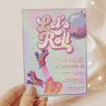 Rolschaatsen Leuk Retro Kids Verjaardagsfeest Folie Uitnodiging<br><div class="desc">Rolschaatsen Leuk Retro Kids Verjaardagsfeest Folie Uitnodiging De perfecte mix van Modern Cool en Nostalgia Retro Vibes! Maak je klaar om je schaatsen en groove naar het ritme te brengen op het ultieme rolschaatsfeest! Deze uitnodiging voor een verjaardagsfeestje legt de essentie van een vervlogen tijdperk vast, terwijl het een moderne...</div>