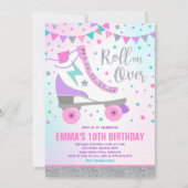 Rolschaatsen op zaterdag kaart (Voorkant)