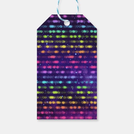 Rolschaatsen Verjaardag Favor Tag Cadeaulabel (Achterkant)