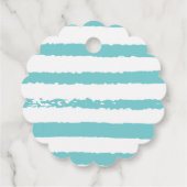 Rolschaatsen Verjaardag Pastel Dank u Bedankjes Labels (Achterkant)