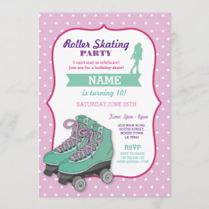 Rolschaatsen verjaardagsfeestje Roller Schaats Uit Kaart