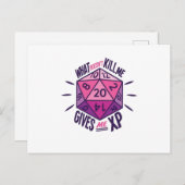 Rolspelafspeelapparaat Briefkaart (Voorkant / Achterkant)