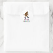 Rolsquatch Ronde Sticker (Tas)