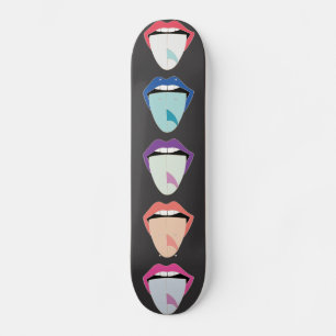 Rolstangen SurfBoard Tongue Persoonlijk Skateboard