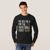Rolstoel Backstage Ticket Rolstoel T-shirt (Voorkant volledig)