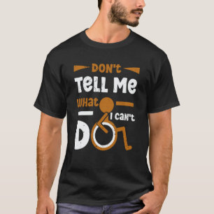 Rolstoel Been Amputatie Bewustzijn Amputatie Onder T-shirt