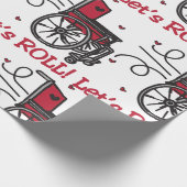 Rolstoel Cadeaupapier (Hoek)