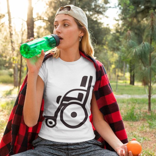 Rolstoel Icoon Dames T-Shirt
