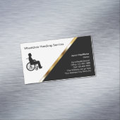 Rolstoel Medisch Visitekaartje Magneten (Voorbeeld)