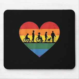 Rolstoel, Quadriplegisch, Paraplegisch, Handicap, Muismat
