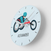 Rolstoel racen ronde klok (Hoek)