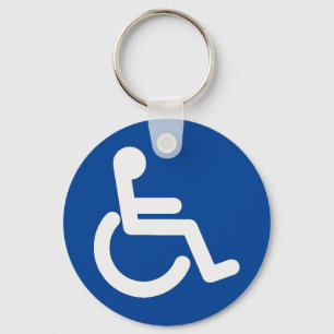 rolstoel sleutelhanger