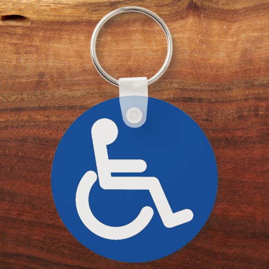 rolstoel sleutelhanger (Voorkant)