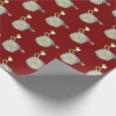 Rolstoel Stickman Cadeaupapier (Hoek)
