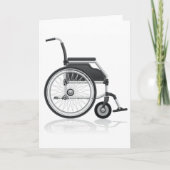 Rolstoel Wenskaarten Kaart (Voorkant)