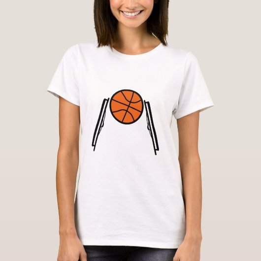 rolstoelbalkdames T T-shirt (Voorkant)