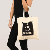 Rolstoelparkeersymbool Tote Bag