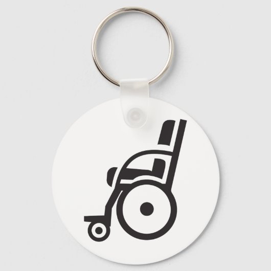 Rolstoelpictogram Sleutelhanger (Voorkant)