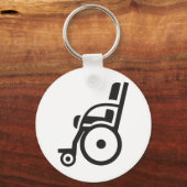 Rolstoelpictogram Sleutelhanger (Voorkant)