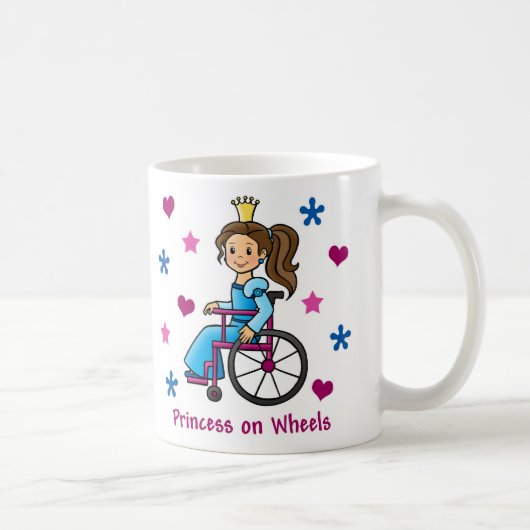 Rolstoelprinses Koffiemok (Rechts)