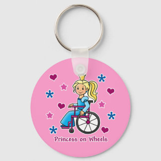 Rolstoelprinses Sleutelhanger
