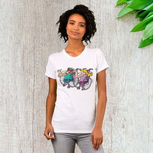 Rolstoelrace Vrouwen T-shirt