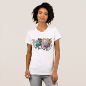 Rolstoelrace Vrouwen T-shirt (Voorkant volledig)