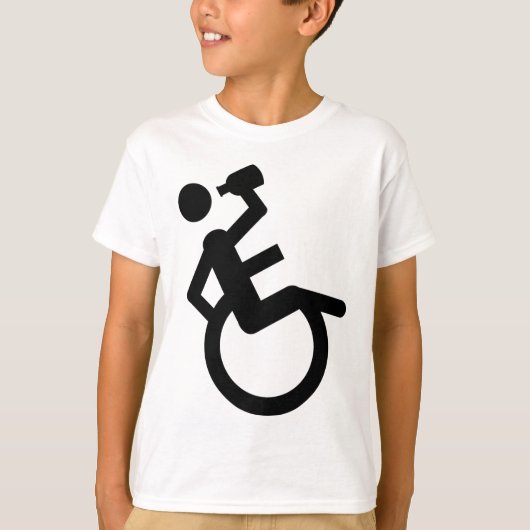 rolstoelrolstoel t-shirt (Voorkant)