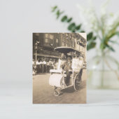 Rolstoeltje, Atlantic City, New Jersey  Briefkaart (Staand voorkant)