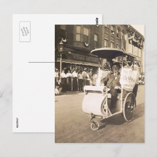 Rolstoeltje, Atlantic City, New Jersey  Briefkaart (Voorkant / Achterkant)