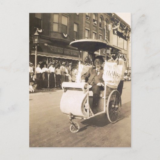 Rolstoeltje, Atlantic City, New Jersey  Briefkaart (Voorkant)