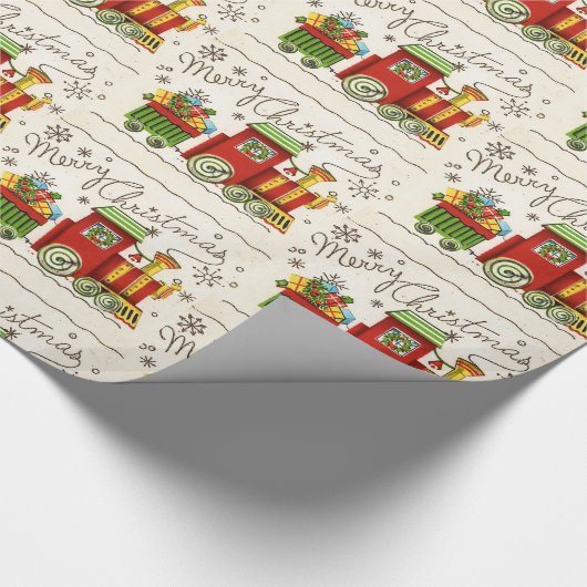  roltraangetjes voor kerstmis cadeaupapier (Hoek)